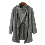 vêtement masculin poncho à rayures