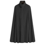 poncho homme long élégant