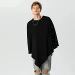 poncho décontracté pour homme