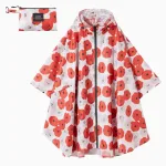 vêtements de pluie coquelicot