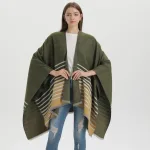 poncho tendance élégant