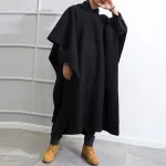 poncho long pour homme