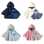 poncho chaud pour bébé