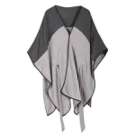 poncho en cachemire pour femme
