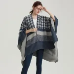 veste poncho femme hiver
