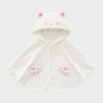 poncho pour enfant motif chat